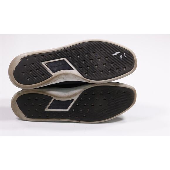 Wolf & Shepherd Navy Blue Suede Crossover Penny Loafers Mens US 12 M - Picture 9 of 11